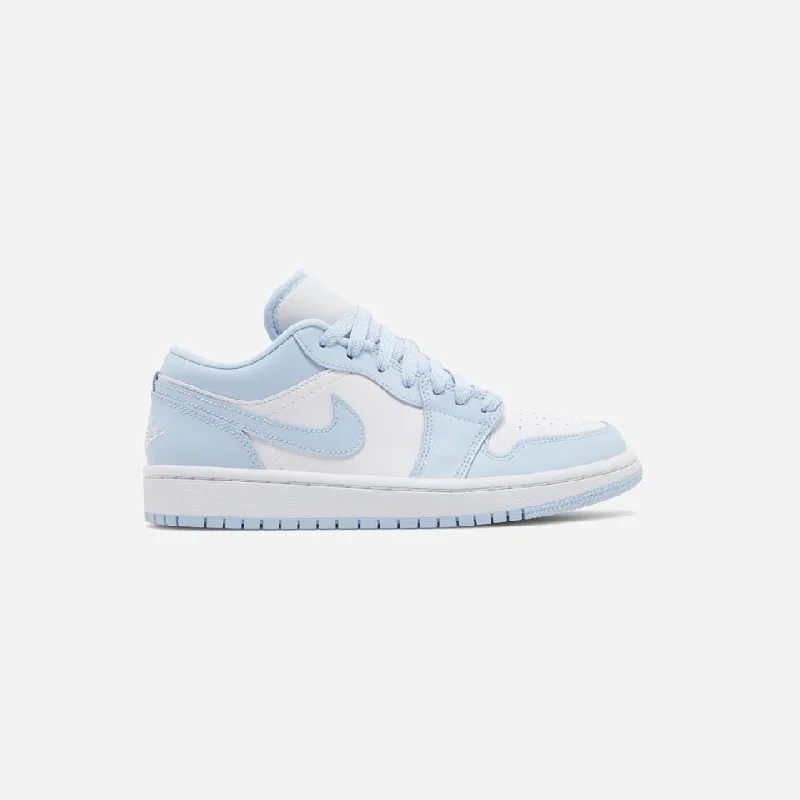 JORDAN 1 LOW WHITE ICE BLUE (WOMEN'S)