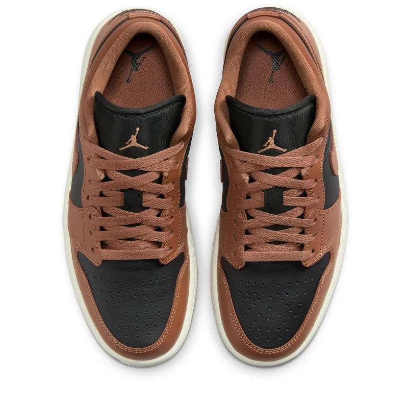 Women's Air Jordan 1 Low - Off Noir/Archaeo Brown