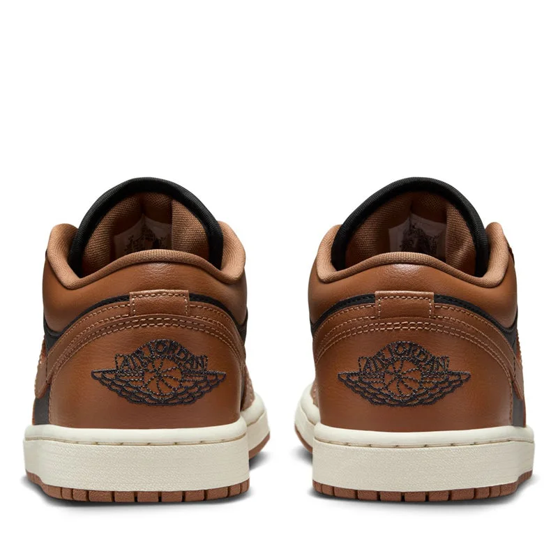 Women's Air Jordan 1 Low - Off Noir/Archaeo Brown