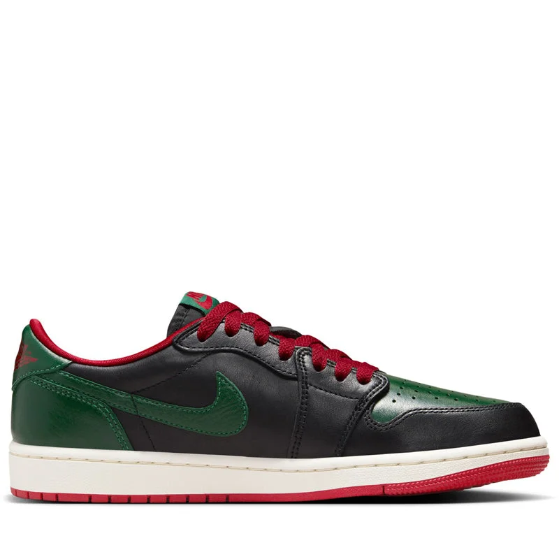 Women's Air Jordan 1 Low OG - Black/Gorge Green