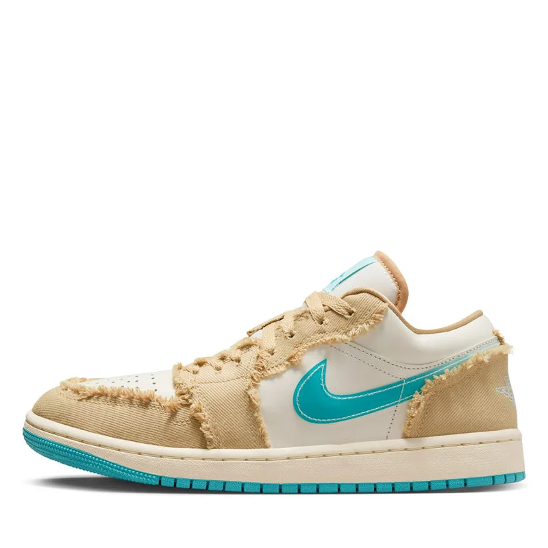 Women's Air Jordan 1 Low SE 'Wave' - Sesame/Dusty Cactus