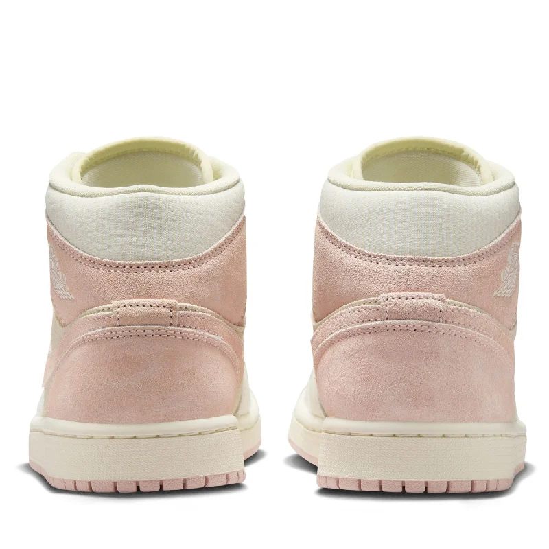 Women's Air Jordan 1 Mid SE - Coconut Milk/Legend Pink