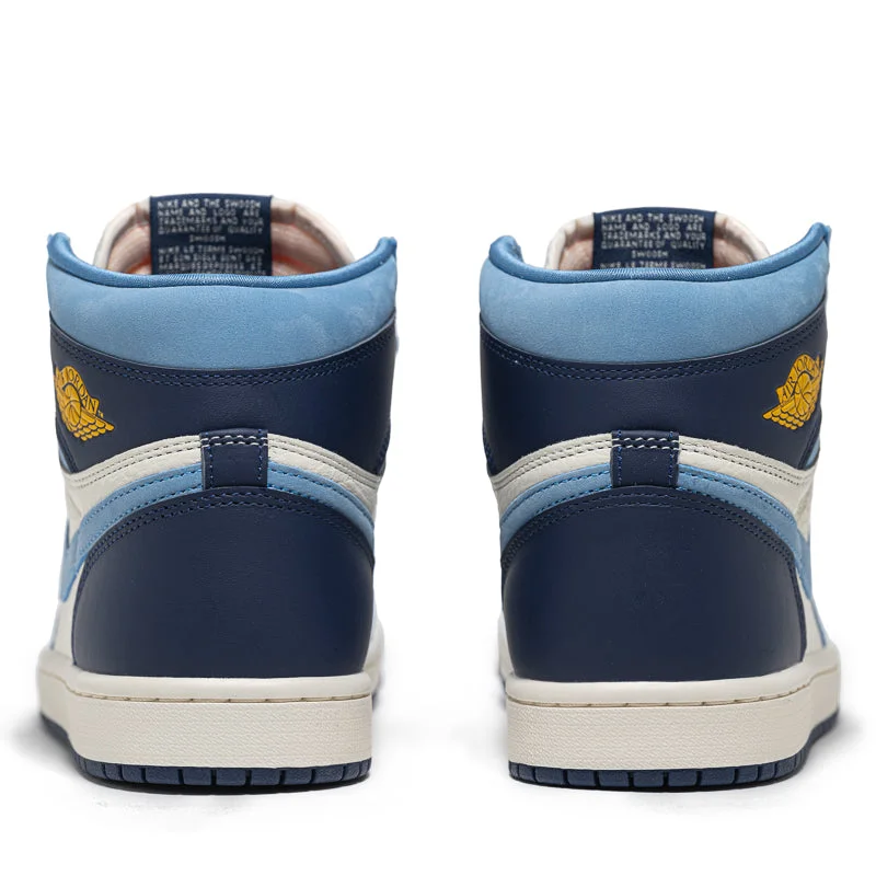 Women's Air Jordan 1 Retro High OG 'First In Flight' - University Blue/University Gold