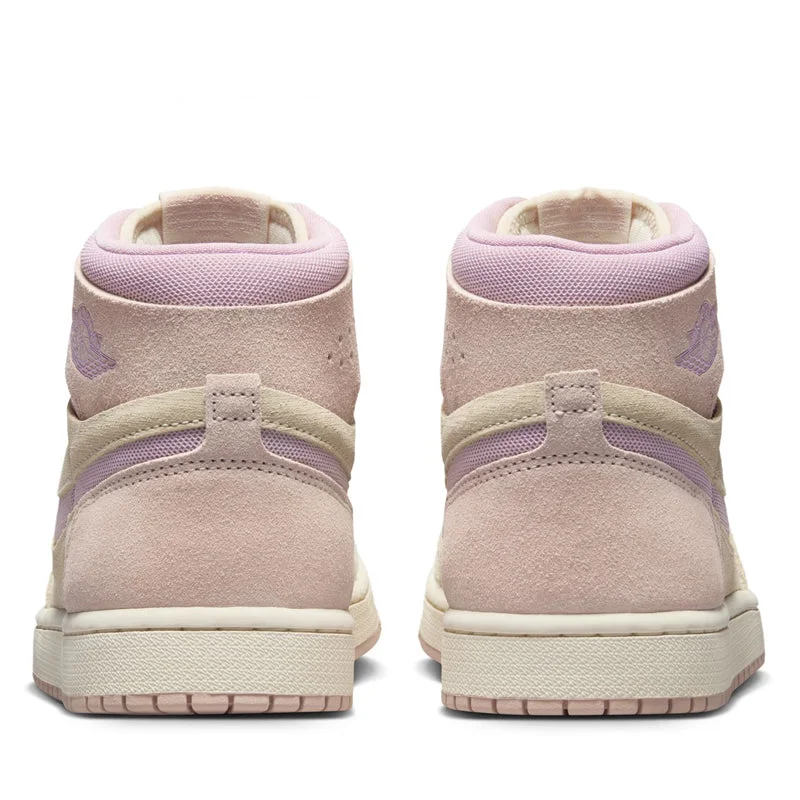 Women's Air Jordan 1 Zoom Air CMFT - Muslin/Plum Chalk