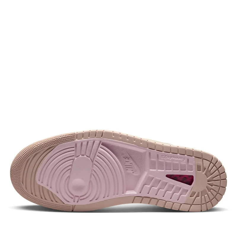 Women's Air Jordan 1 Zoom Air CMFT - Muslin/Plum Chalk