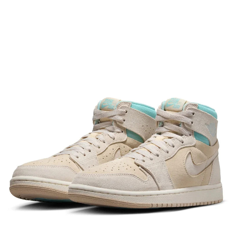 Women's Air Jordan 1 Zoom CMFT 2 - Coconut Milk/Legend Light Brown