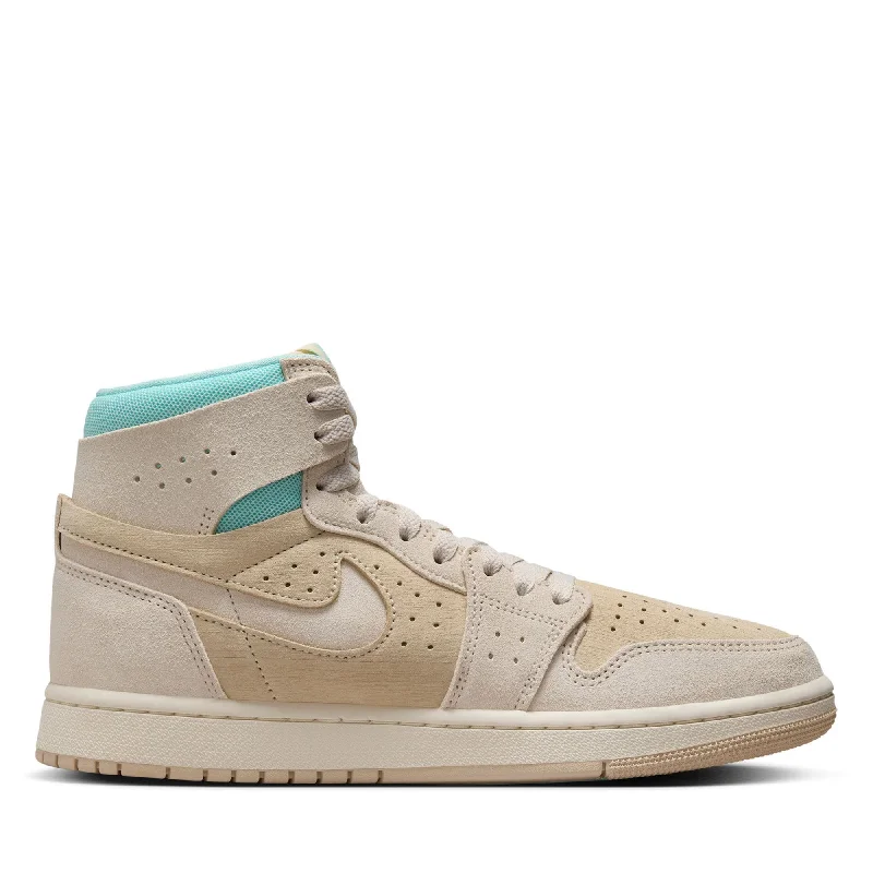 Women's Air Jordan 1 Zoom CMFT 2 - Coconut Milk/Legend Light Brown