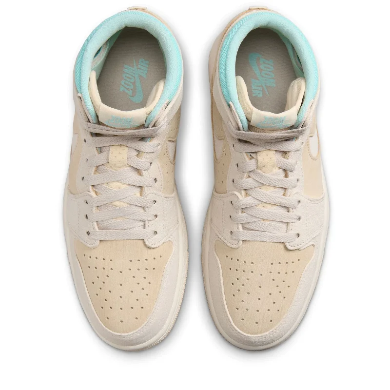 Women's Air Jordan 1 Zoom CMFT 2 - Coconut Milk/Legend Light Brown