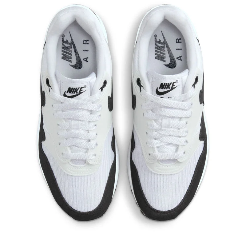 Women's Nike Air Max 1 - White/Black