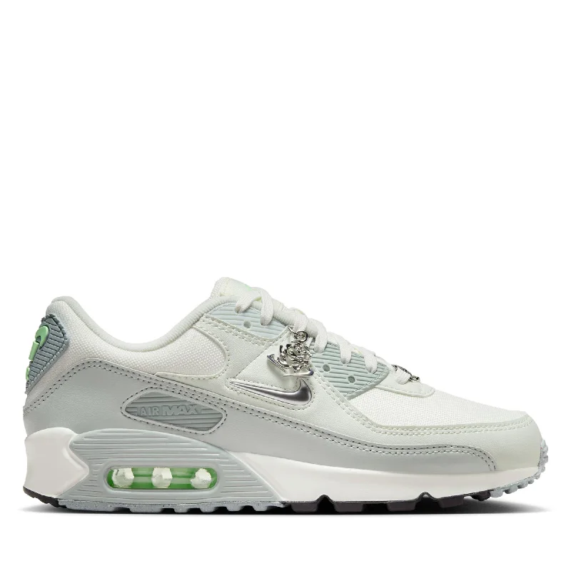 Women's Nike Air Max 90 SE - Sail/Metallic Silver