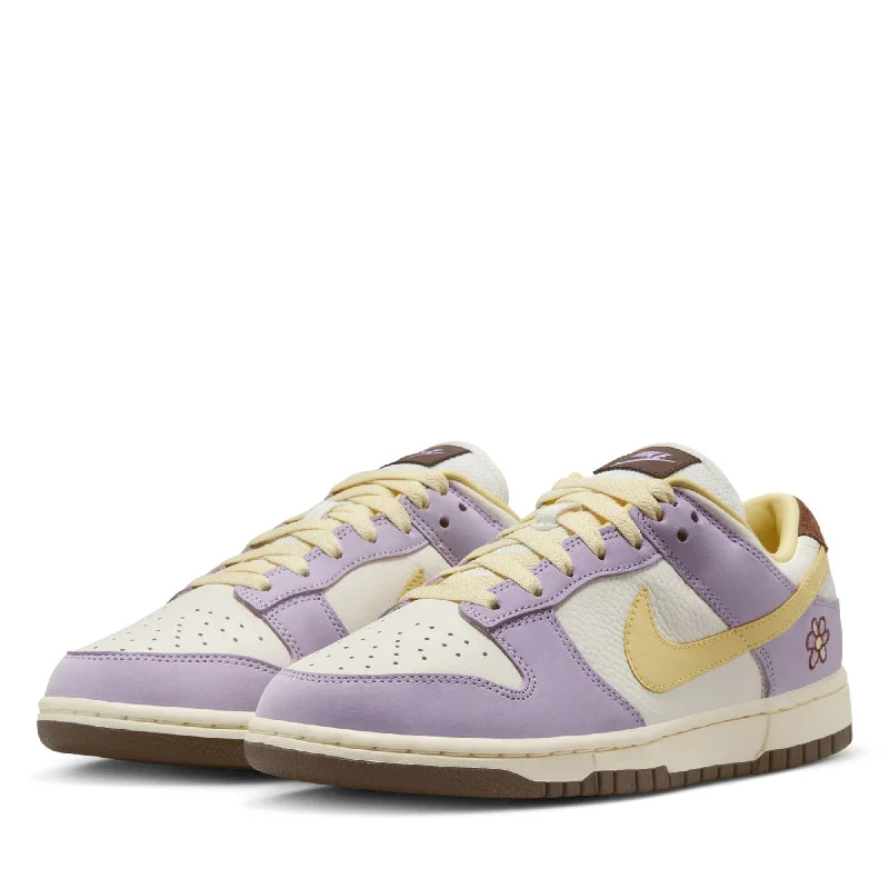 Women's Nike Dunk Low Premium - Lilac Bloom/Soft Yellow