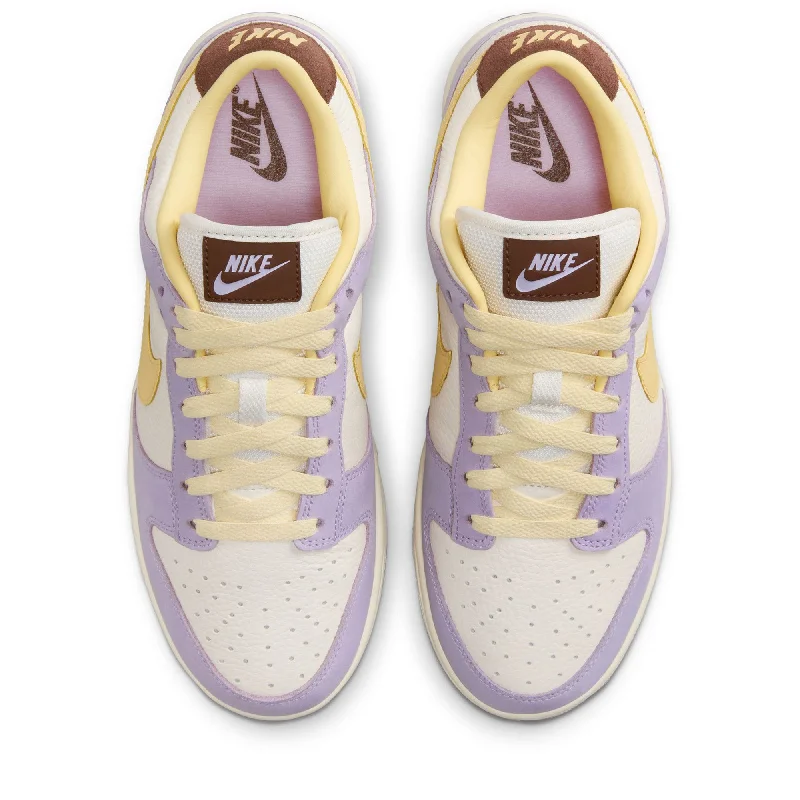 Women's Nike Dunk Low Premium - Lilac Bloom/Soft Yellow