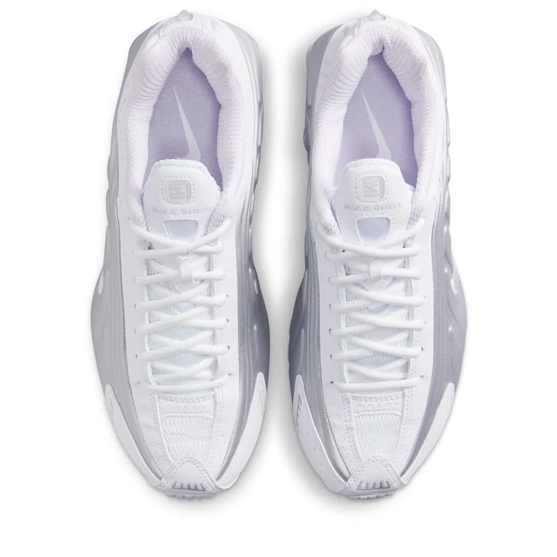 Women's Nike Shox R4 - White/Barely Grape