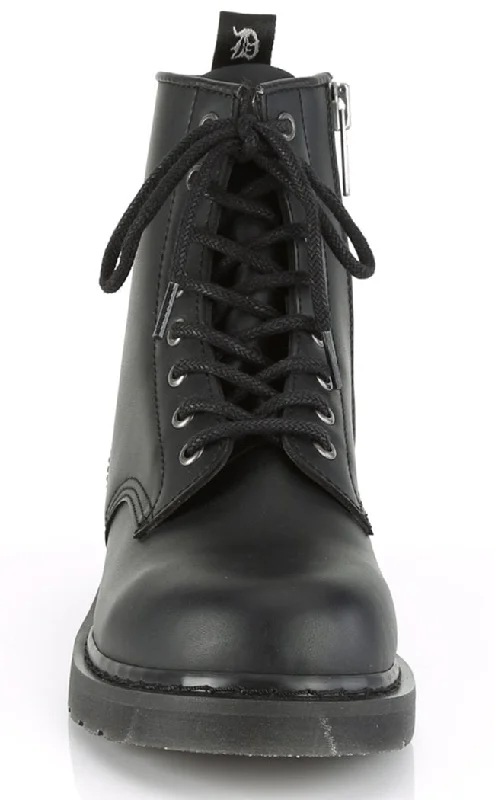 BOLT-100 Black Ankle Boots