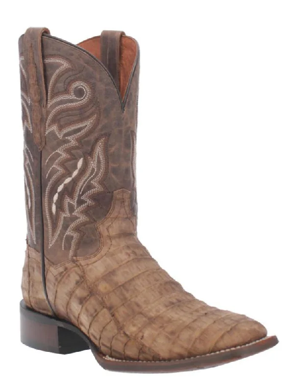 Dan Post Men's Western Mickey Caiman Boots Tan DP4896