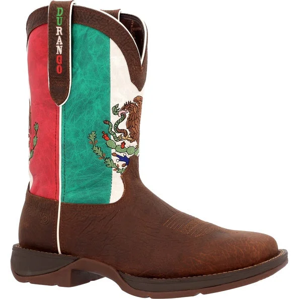 Men's Durango Rebel Mexico Flag Western Boot #DDB0430