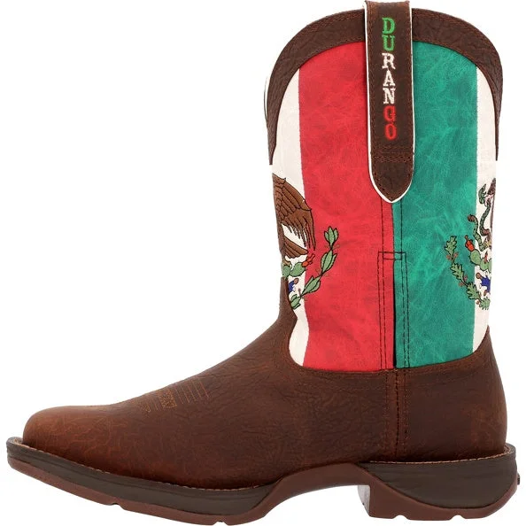 Men's Durango Rebel Mexico Flag Western Boot #DDB0430