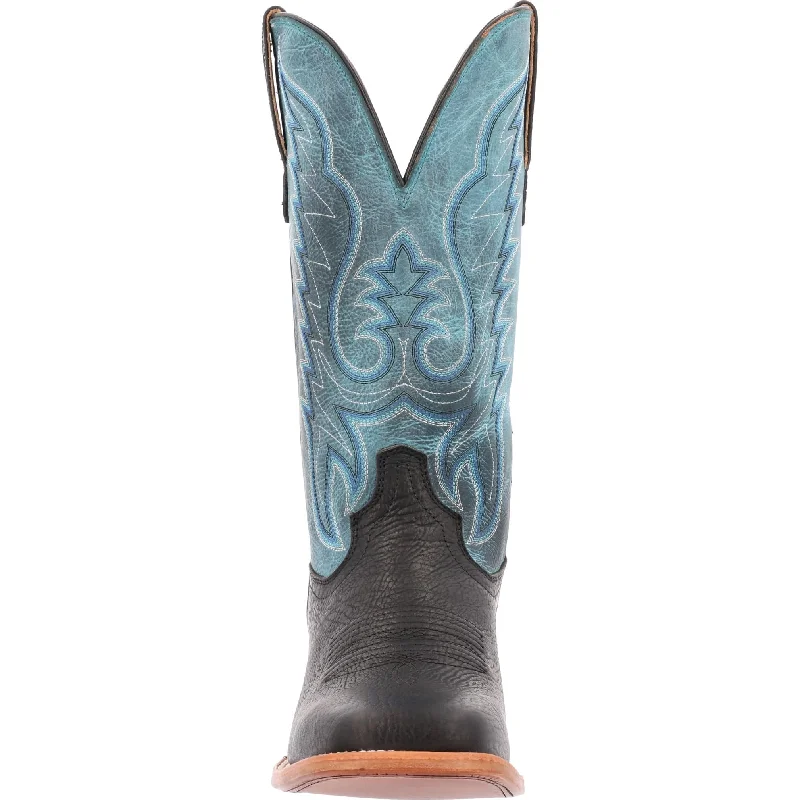 Durango Men's Arena Pro Black/Blue Lagoon Western Boots DDB0413