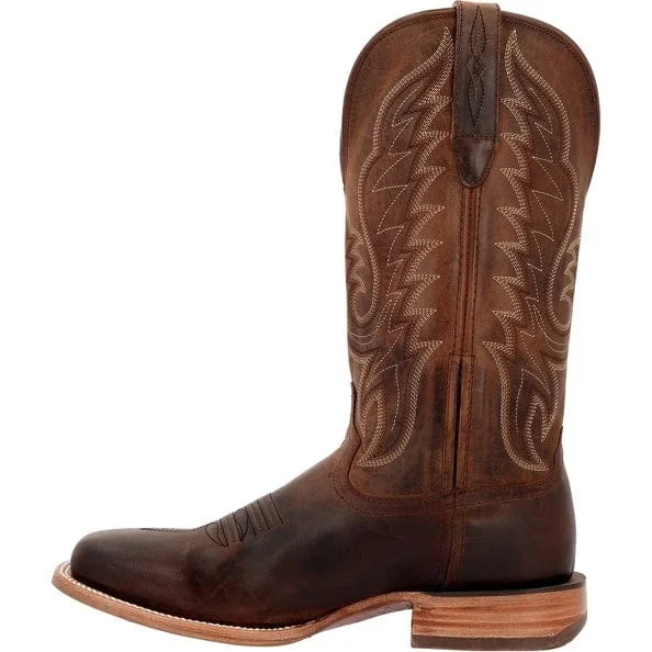 Durango Men's Arena Pro Worn Saddle Square Toe Western Boots DDB0410