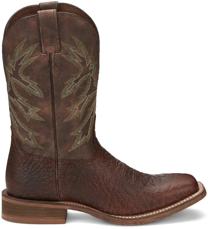 Nocona Men's Henry Vintage Brown Square Toe Western Boots HR5571