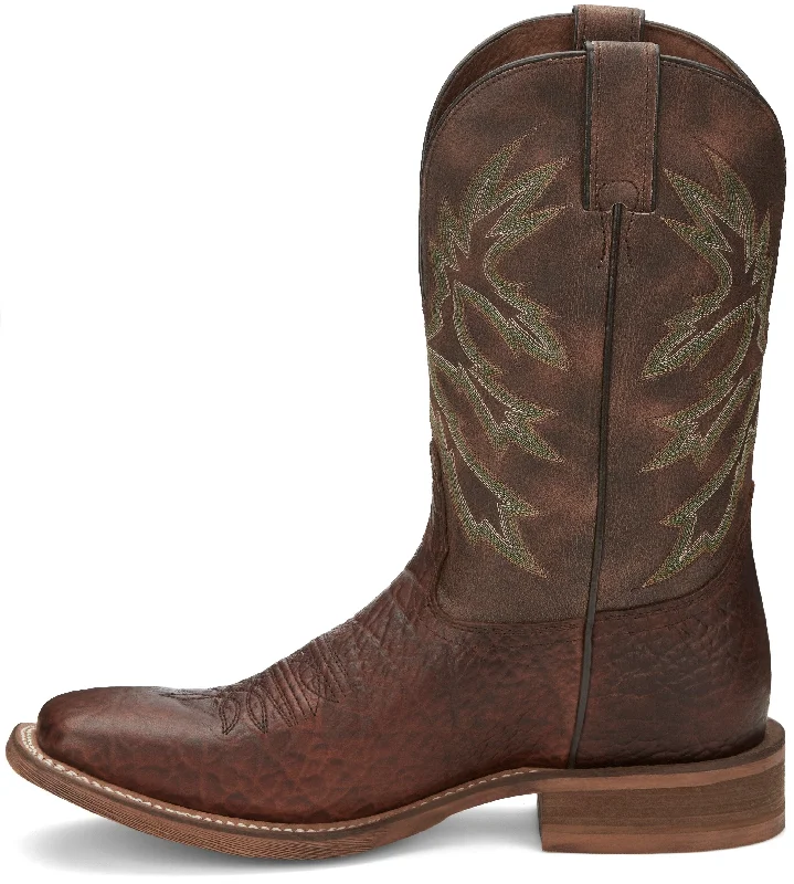 Nocona Men's Henry Vintage Brown Square Toe Western Boots HR5571