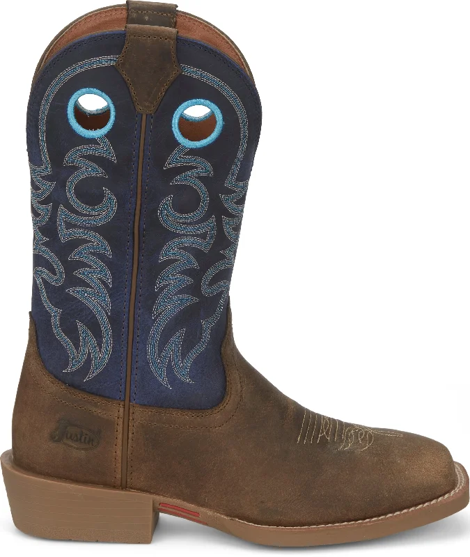 Justin Men's Muley Peanut Tan Western Boots SE7611