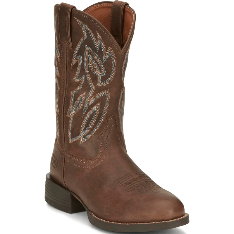 Justin Men's Rendon Pecan Western Boots SE7530