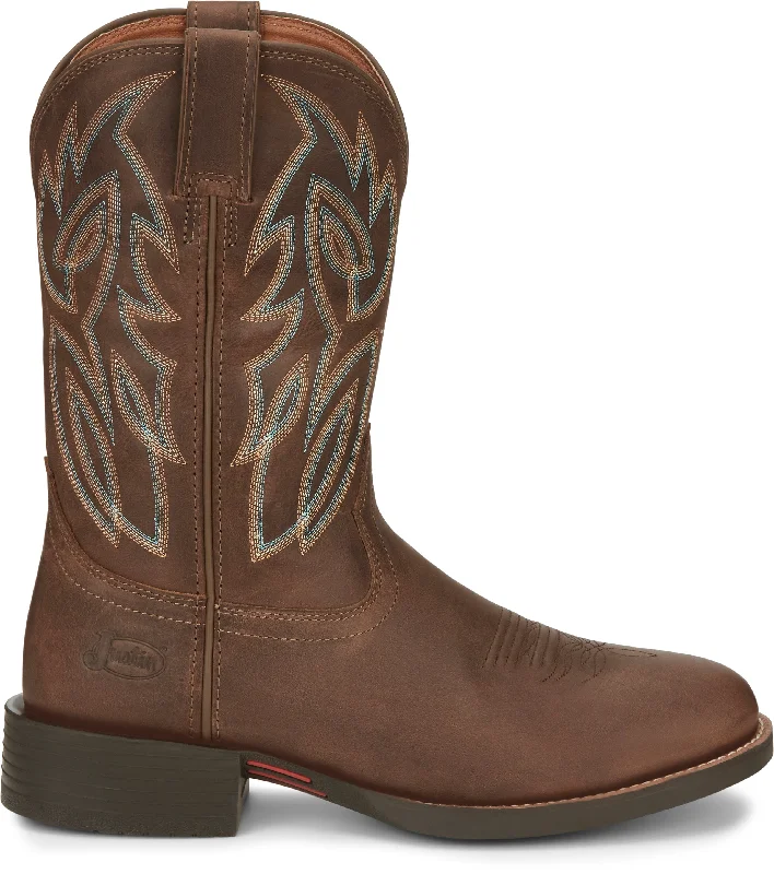 Justin Men's Rendon Pecan Western Boots SE7530