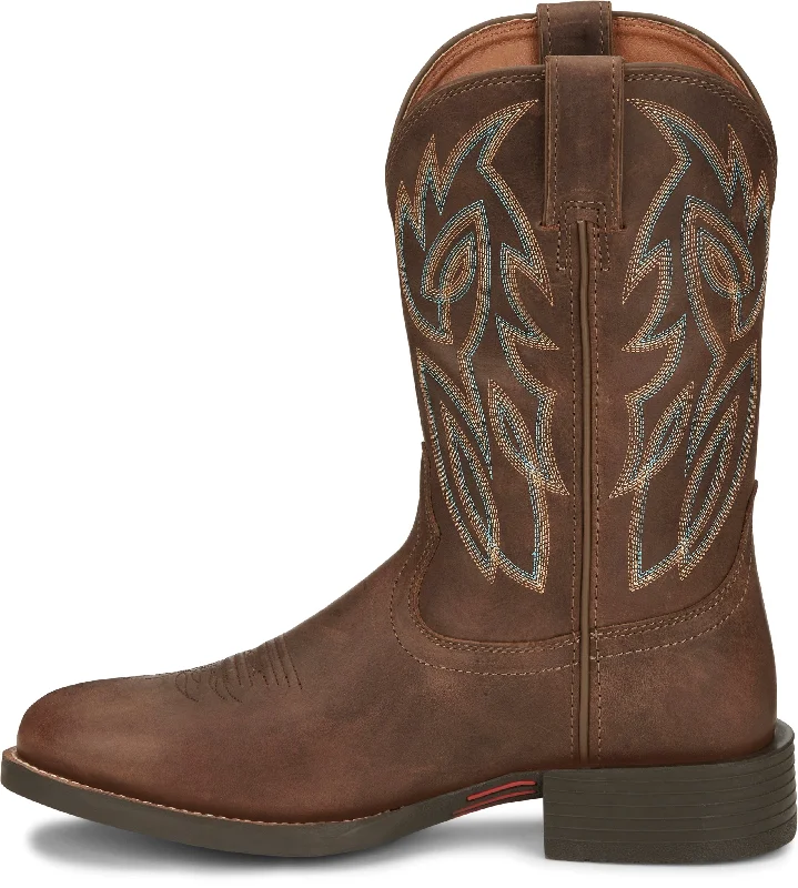 Justin Men's Rendon Pecan Western Boots SE7530