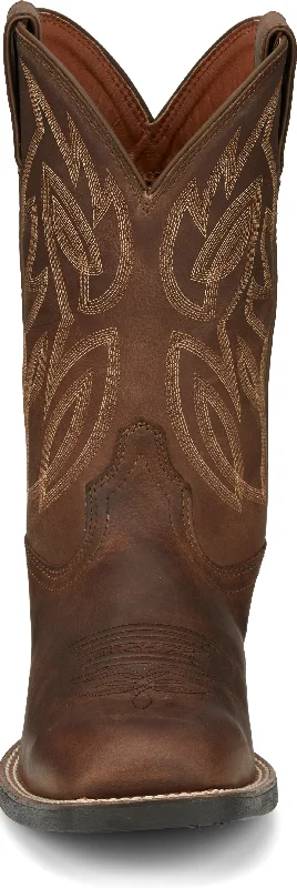 Justin Men's Stampede Canter Dusky Brown Western Boots SE7510