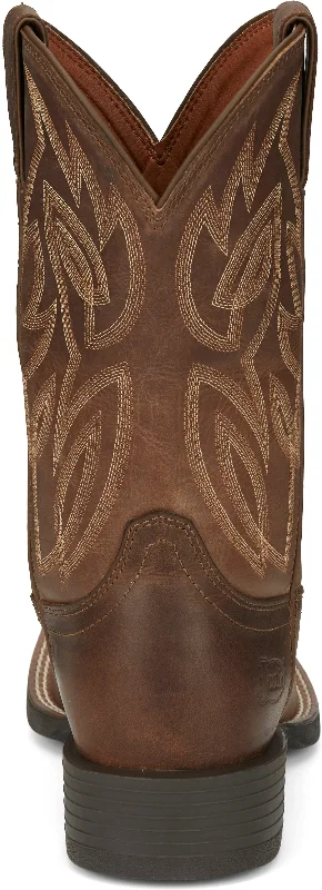 Justin Men's Stampede Canter Dusky Brown Western Boots SE7510