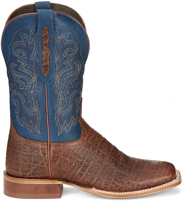 Tony Lama Men's 1911 Jinglebob Cognac Safari Brown Western Boots TL3020