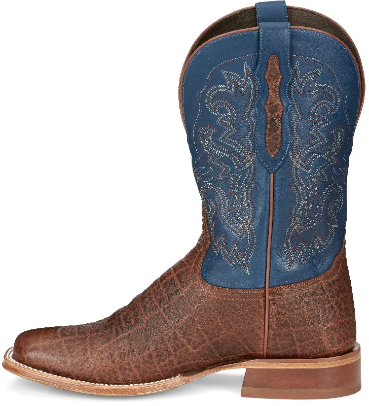 Tony Lama Men's 1911 Jinglebob Cognac Safari Brown Western Boots TL3020