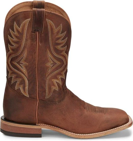 Tony Lama Men's Avett Honey Brown Americana Western Boots 7956