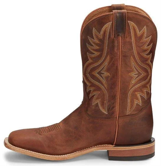 Tony Lama Men's Avett Honey Brown Americana Western Boots 7956