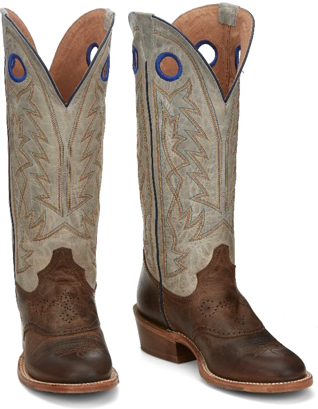 Tony Lama Men's Henley Buckaroo Stout Brown Western Boots SA2002