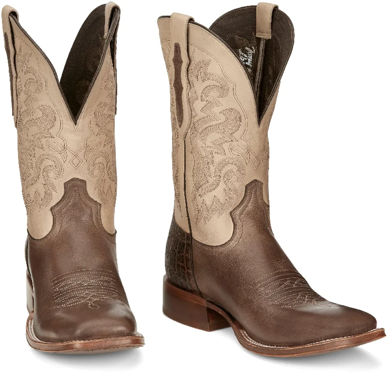 Tony Lama Men's Jinglebob Brown Western Boots TL3021