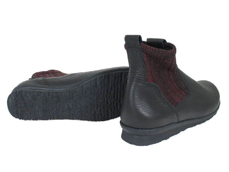 Arche Boots Barteo Black/Bordeaux