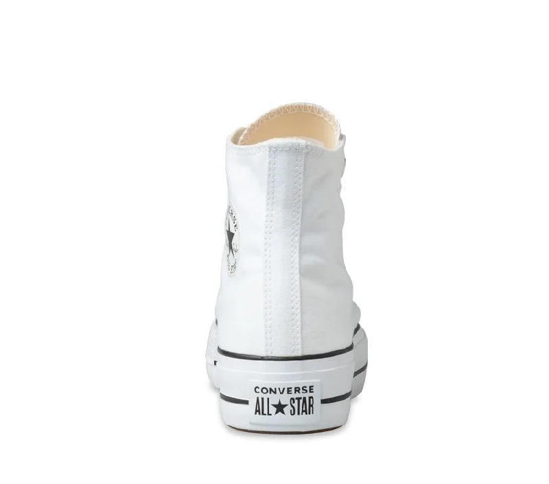 CONVERSE WOMENS CHUCK TAYLOR ALL STAR LIFT HI - WHITE/BLACK