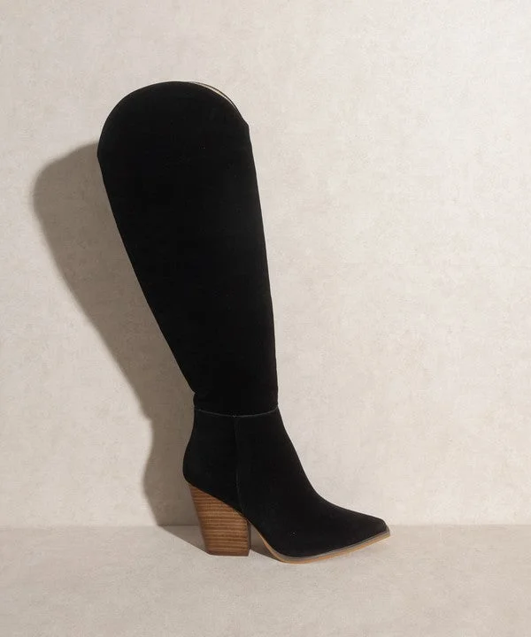 DS Clara - Knee-High Western Boots