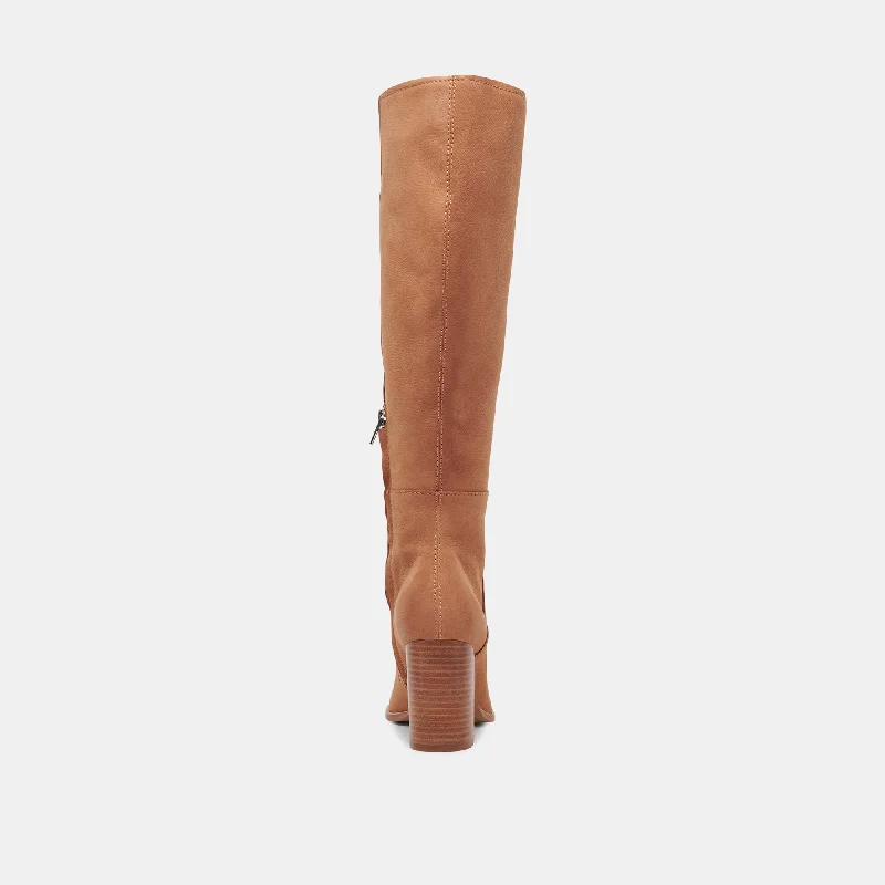 Dolce Vita Fynn Boots in Brown Nubuck