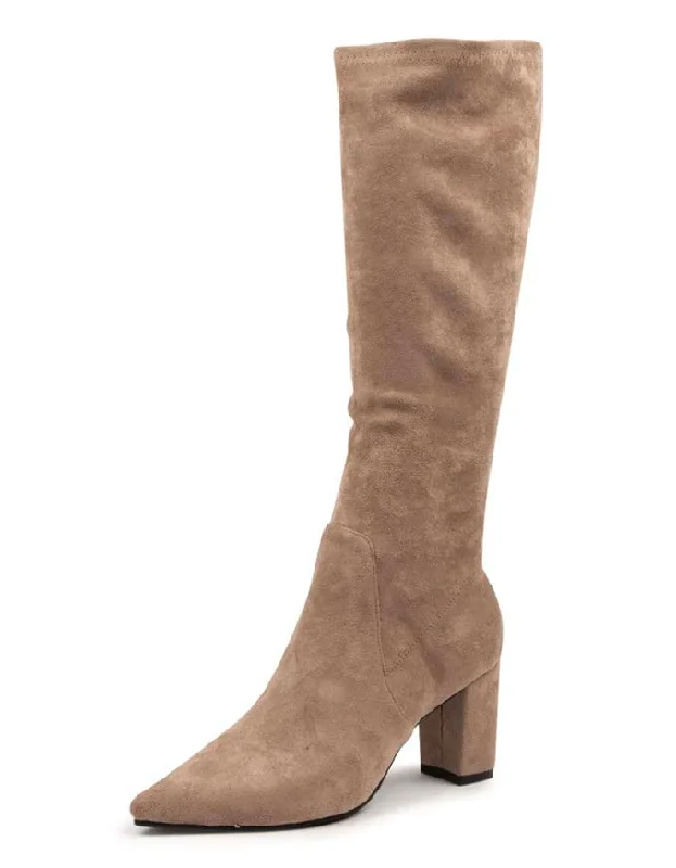 Norass Suede Boot Light Choc