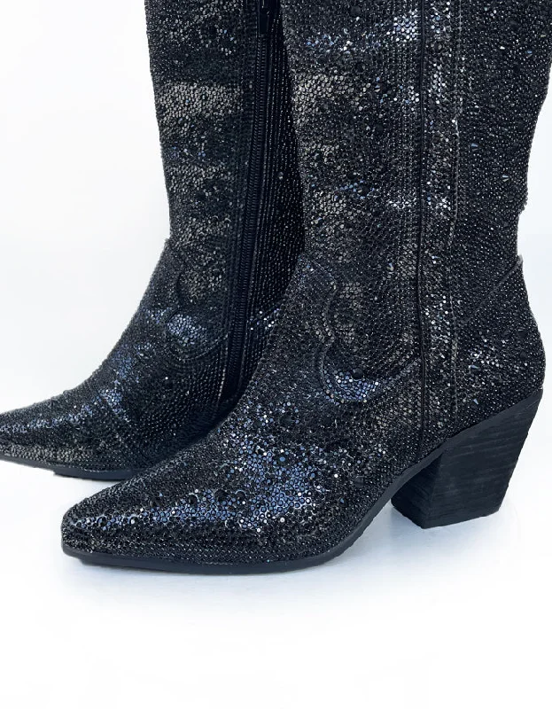 Westyn Black Jewel Boots