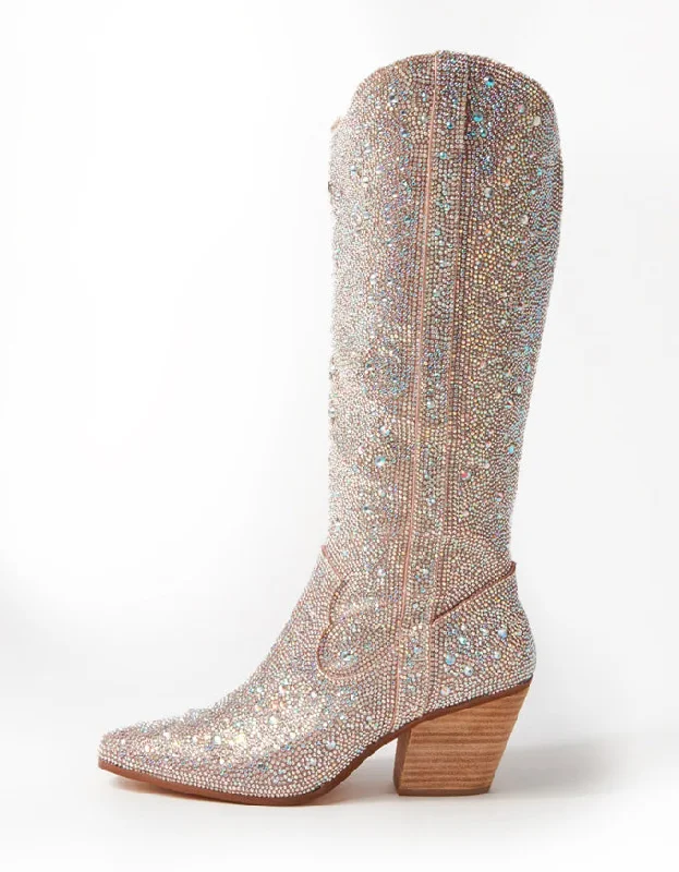 Westyn Silver Jewel Boots