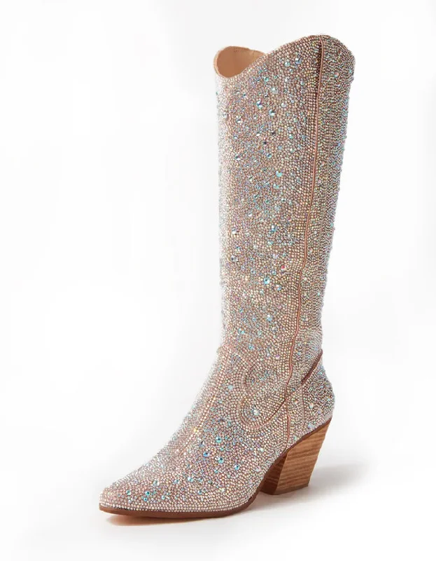 Westyn Silver Jewel Boots