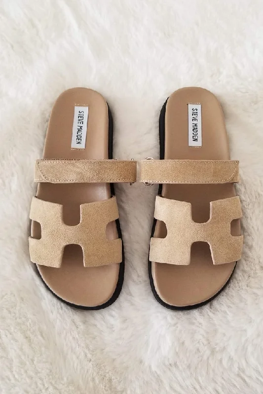 Steve Madden Mayven Sandals- Taupe