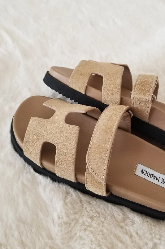 Steve Madden Mayven Sandals- Taupe