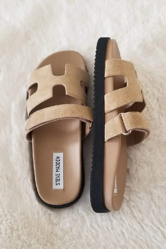 Steve Madden Mayven Sandals- Taupe