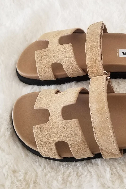 Steve Madden Mayven Sandals- Taupe