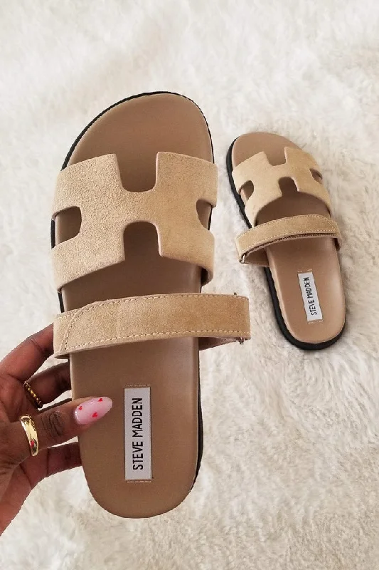 Steve Madden Mayven Sandals- Taupe